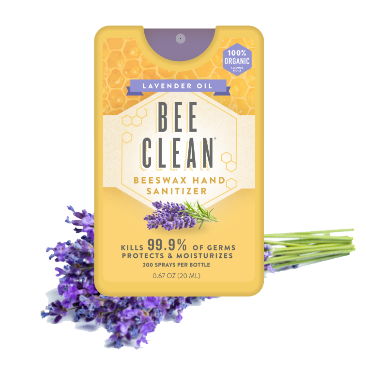 Bee Clean Beeswax All Natural Hand Sanitizer Bee Clean Lavender Oil